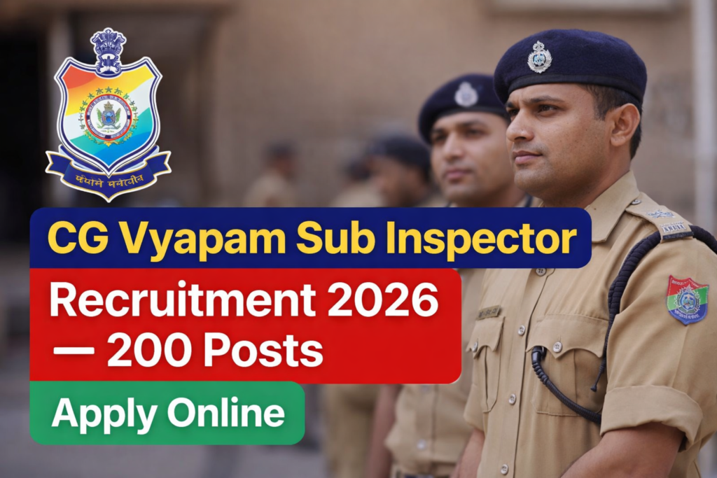 Upcoming CG Jobs 2026